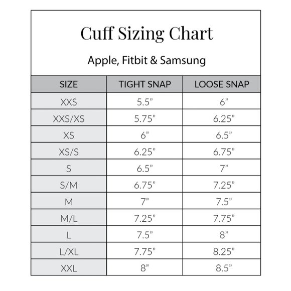 Spark'l Upcycled GG bee cuff band, XXS, Apple watch 38-41 mm adapters - Picture 4 of 4